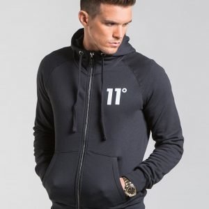 11 Degrees Core Full Zip Huppari Musta