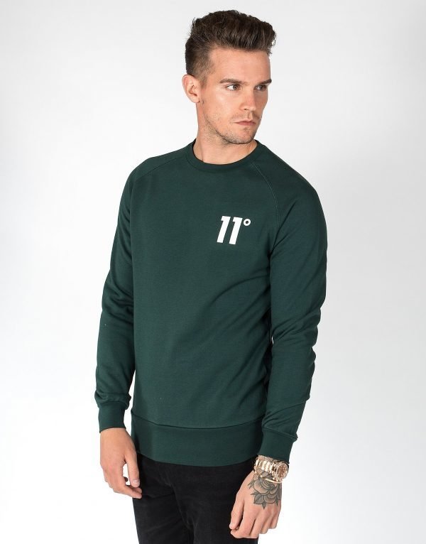 11 Degrees Core Sweatshirt Vihreä