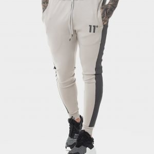 11 Degrees Side Panel Poly Pants Valkoinen