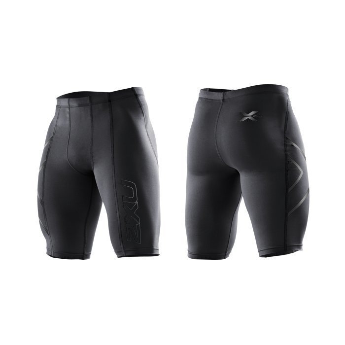 2XU Men's Compression Shorts black/black logo L