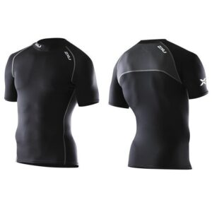 2XU Men's Elite Comp Shortsleeve Top black/steel L