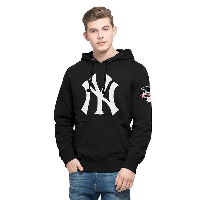 47 MLB Hole Shot Hood New York Yankees Black Medium