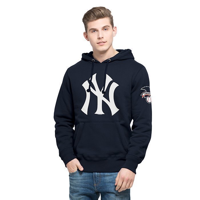 47 MLB Hole Shot Hood New York Yankees Fall Navy Medium