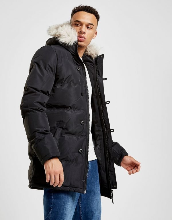 4bidden Afton Puffer Parka Musta