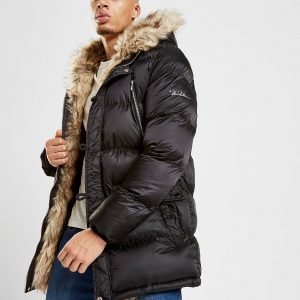 4bidden Blizzard Fur Parka Takki Musta