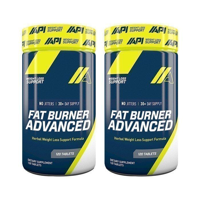 API 2 x Fat Burner Advanced 120 tabs