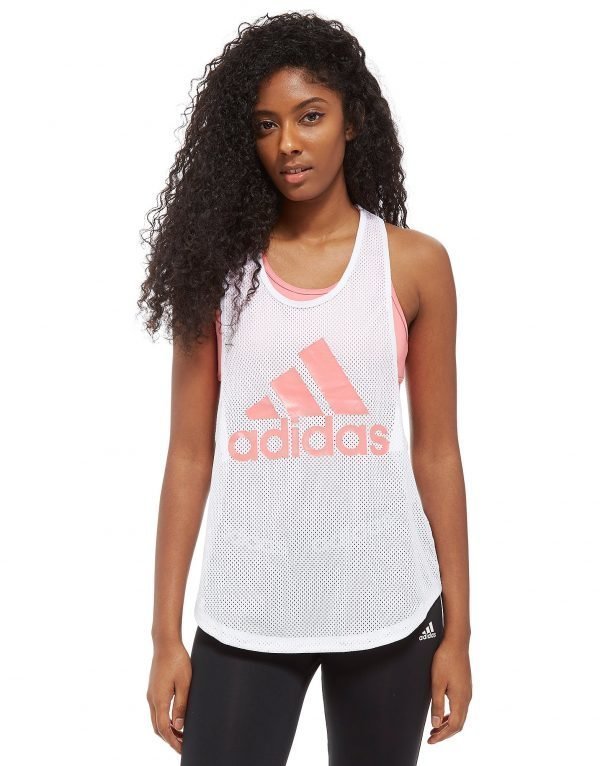 Adidas 2 In 1 Tank Top Valkoinen