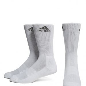 Adidas 3 Pack Crew Sukat Valkoinen