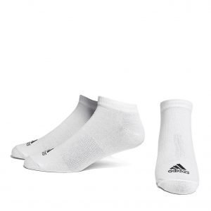 Adidas 3 Pack Invisible Sukat Valkoinen