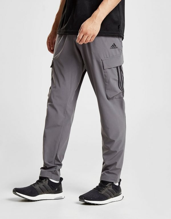 Adidas 3-Stripes Cargo Pants Harmaa
