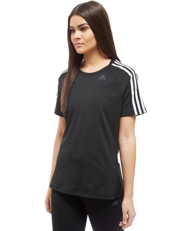 Adidas 3-Stripes Training T-Shirt Musta