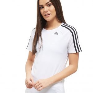 Adidas 3-Stripes Training T-Shirt Valkoinen