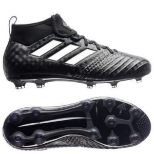 Adidas ACE 17.1 FG/AG Chequered Black Musta/Valkoinen Lapset