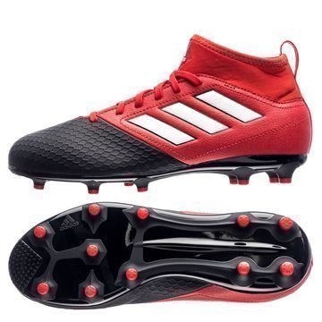 Adidas ACE 17.3 Primemesh FG/AG Red Limit Punainen/Valkoinen/Musta Lapset