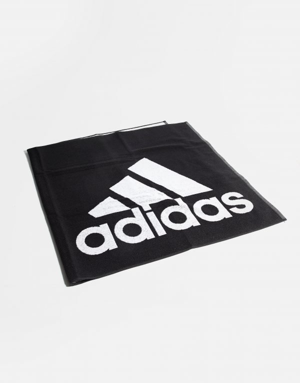 Adidas Badge Of Sport Large Towel Musta