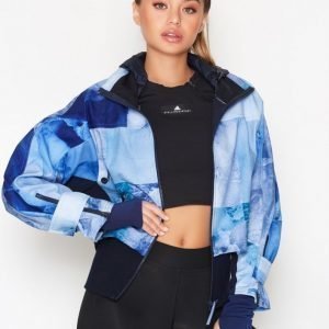 Adidas By Stella Mccartney Run Trail Jacket Treenitakki Sininen