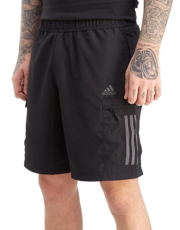 Adidas Cargo Shorts Musta
