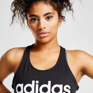 Adidas Essential Linear Slim Tank Top Musta