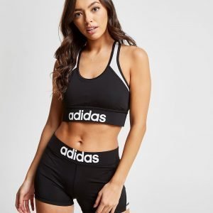 Adidas Linear Sports Bra Musta