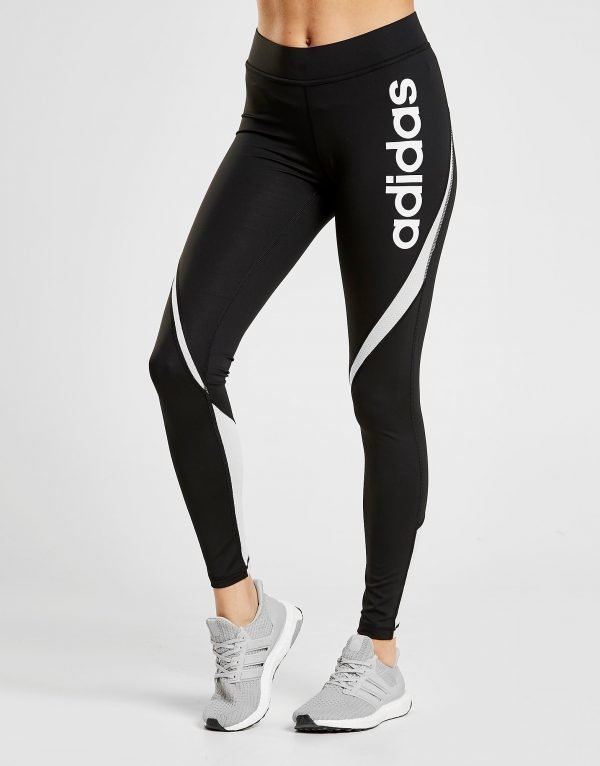 Adidas Linear Tights Musta