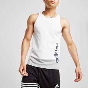 Adidas Linear Vest Valkoinen