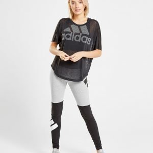 Adidas Logo T-Paita Musta