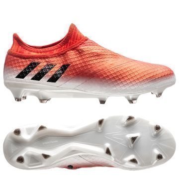 Adidas Messi 16+ PureAgility FG/AG Red Limit Valkoinen/Musta/Punainen