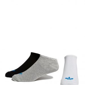 Adidas Originals 3-Pack Trefoil Liner Socks Valkoinen