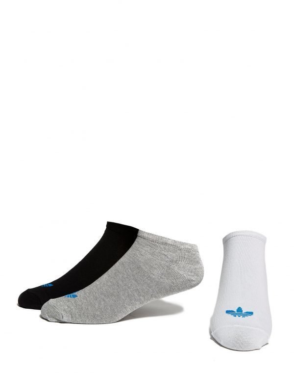 Adidas Originals 3-Pack Trefoil Liner Socks Valkoinen