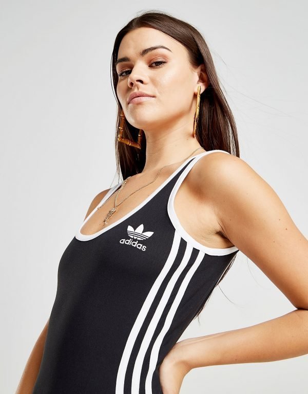 Adidas Originals 3-Stripes Bodysuit Musta