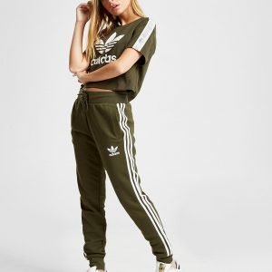 Adidas Originals 3-Stripes California Fleece Track Pants Vihreä