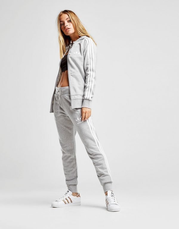 Adidas Originals 3-Stripes California Fleece Verryttelyhousut Harmaa