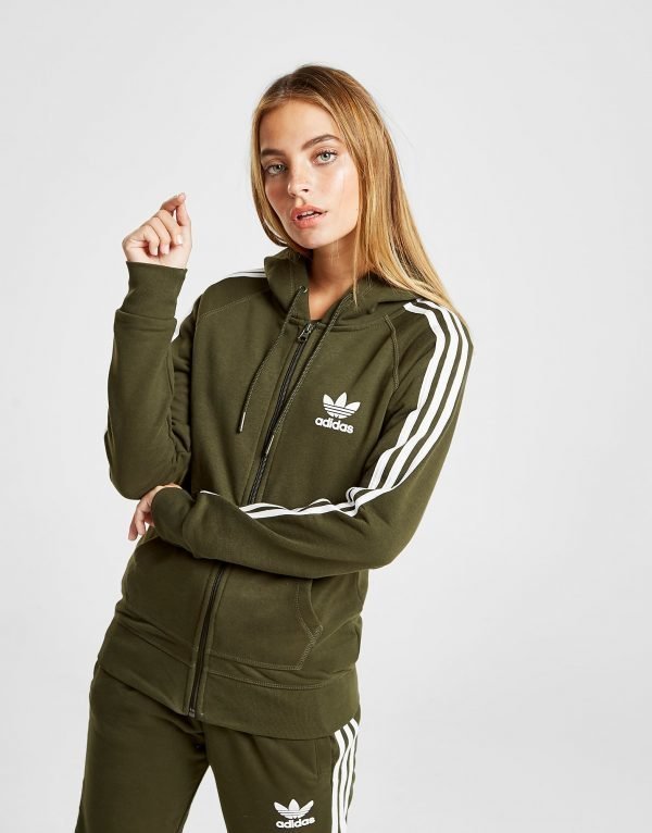 Adidas Originals 3-Stripes California Full Zip Huppari Vihreä