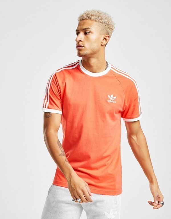 Adidas Originals 3-Stripes California T-Paita Punainen