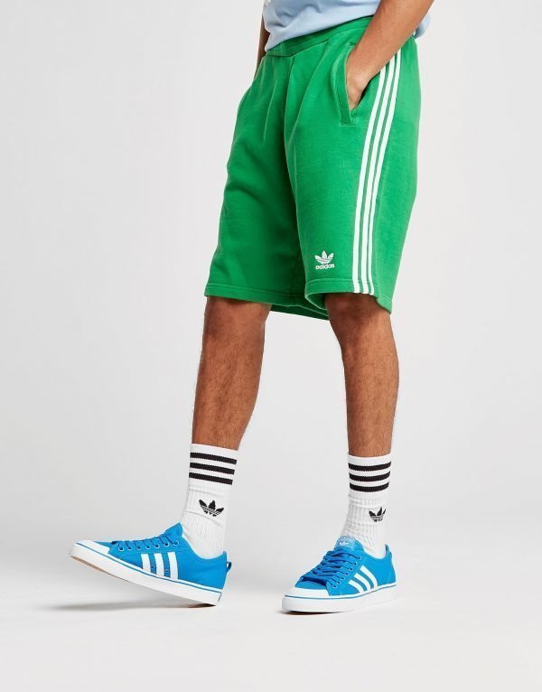 Adidas Originals 3-Stripes Fleece Shorts Vihreä