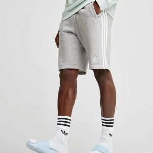 Adidas Originals 3-Stripes Fleece Shortsit Harmaa