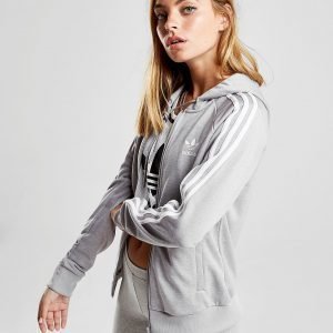 Adidas Originals 3-Stripes Full Zip Huppari Harmaa