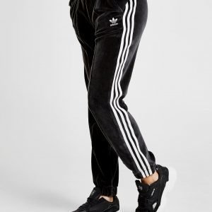 Adidas Originals 3-Stripes Velvet Verryttelyhousut Musta