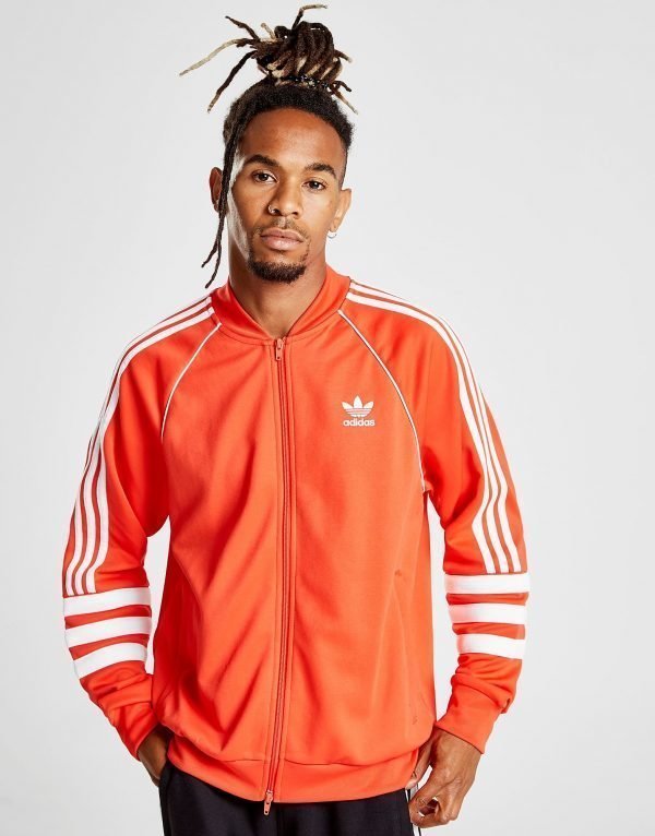 Adidas Originals Authentic Track Top Punainen