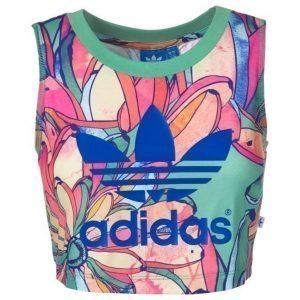 Adidas Originals Bananas Cropped Trefoil Tank Top Toppi