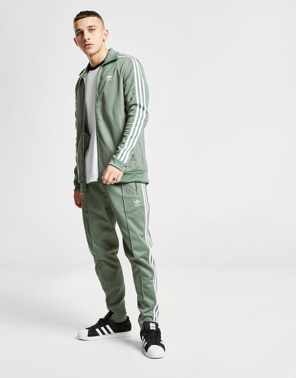 Adidas Originals Beckenbauer Cuffed Track Pants Vihreä