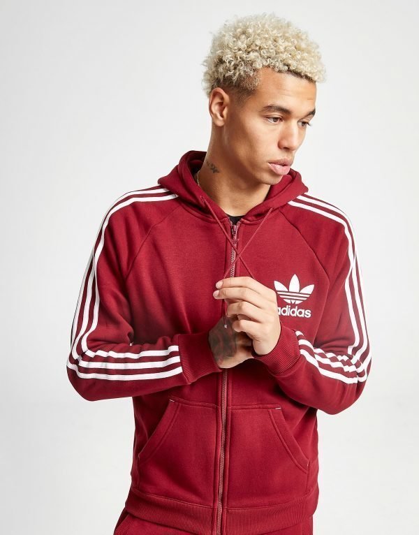 Adidas Originals California Full Zip Hoodie Punainen