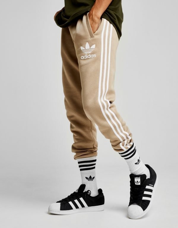 Adidas Originals California Housut Light Brown / White