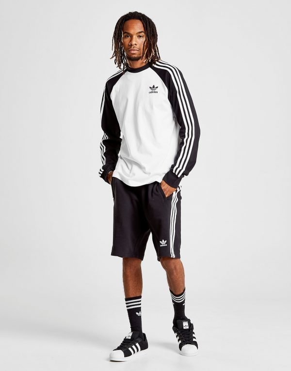 Adidas Originals California Long Sleeve T-Shirt Valkoinen