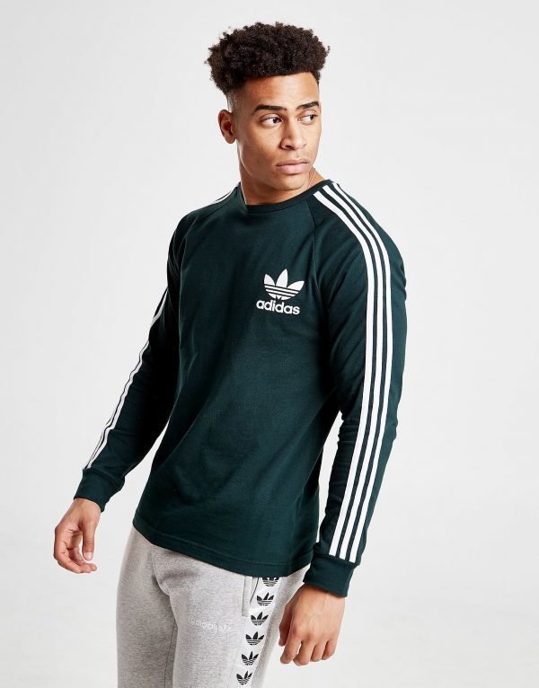 Adidas Originals California Long Sleeve T-Shirt Vihreä