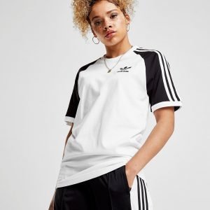 Adidas Originals California Raglan T-Shirt Valkoinen