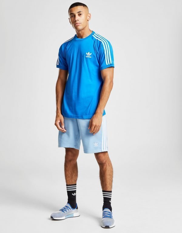 Adidas Originals California Short Sleeve T-Paita Sininen