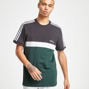 Adidas Originals Itasca Colour Block T-Paita Musta