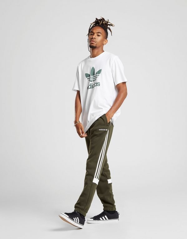 Adidas Originals Itasca Fleece Track Pants Cargo / White