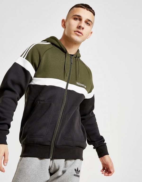 Adidas Originals Itasca Full Zip Hoodie Musta